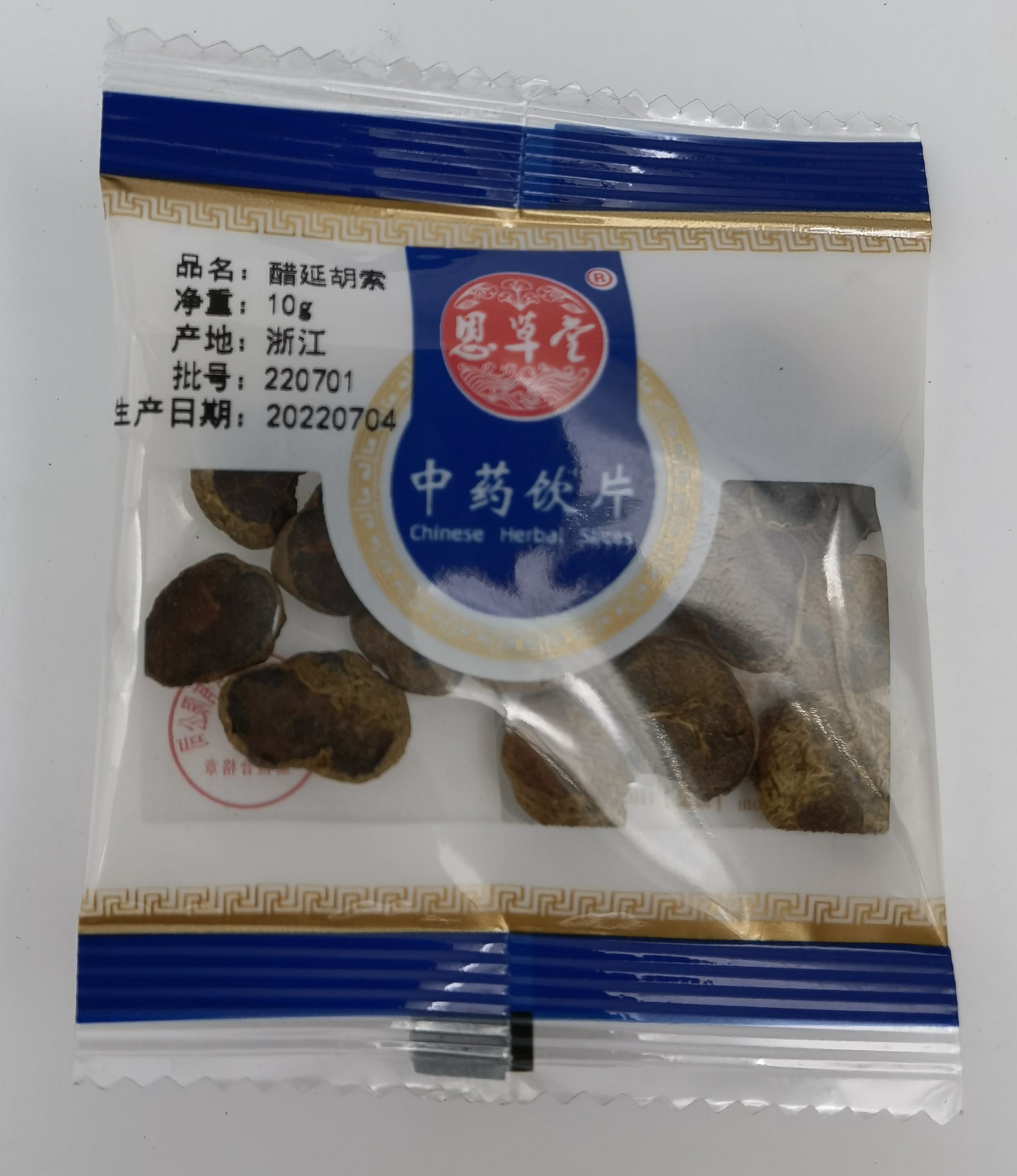 醋延胡索10g